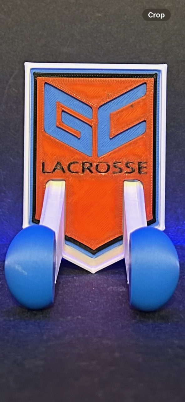 3DS CHEVRON LACROSSE STICK HANGER